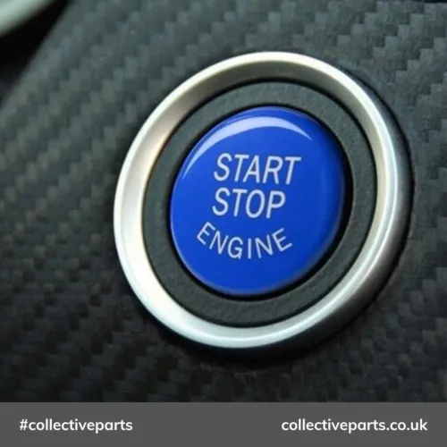BMW Engine Start Stop Button Blue